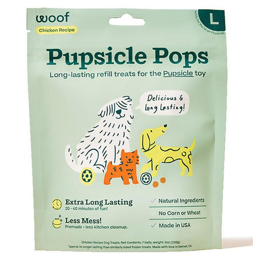 Woof Pet Long Lasting Pupsicle PopsTreats