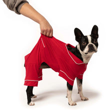 Load image into Gallery viewer, Red Modal Valentine&#39;s Day dog Pajamas Copy