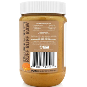 Bark Bistro Ruff Ruff Raw  BUDDY BUDDER 17oz jar