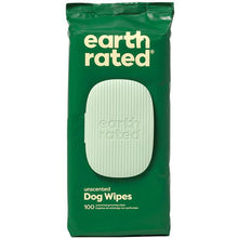 Load image into Gallery viewer, Earth Rated Grooming wipes unscented 100ct