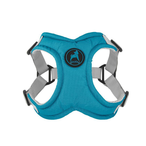 Gooby Memory Foam Harness Turquoise