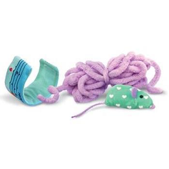 Kong  cat Pull-A-Partz™ Yarnz Assorted