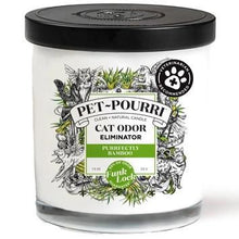 Load image into Gallery viewer, Pet Pourri Cat Purrfectly Bamboo Candle 7.5oz