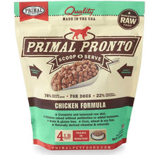 Load image into Gallery viewer, Primal canine frozen pronto Chicken 4lb