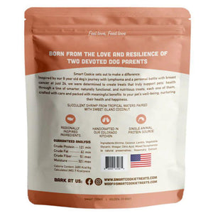 Smart Cookie shrimp & coconut Soft & Chewy Dog Treats 5 Oz