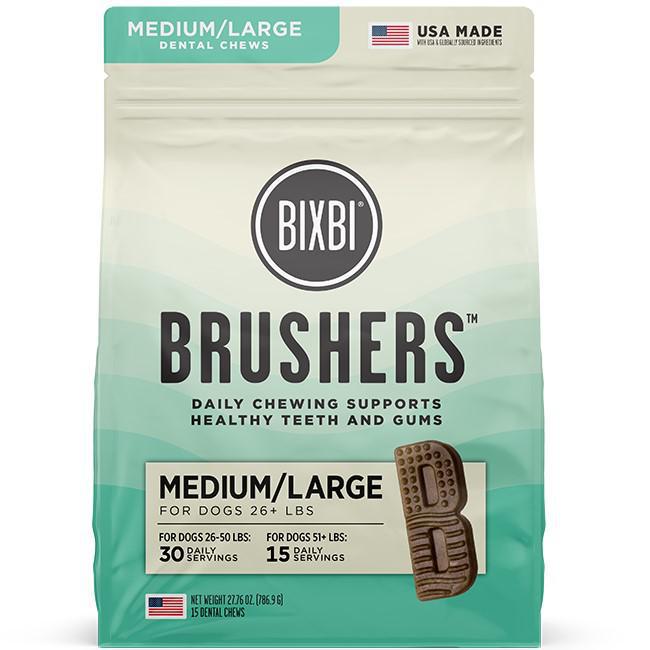 BIXBI® Brushers™ Dental Chews  Dogs