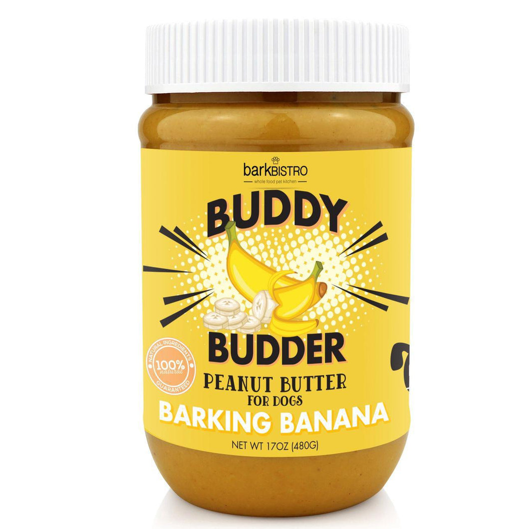 Bark Bistro  Barkin' Banana BUDDY BUDDER 17oz jar