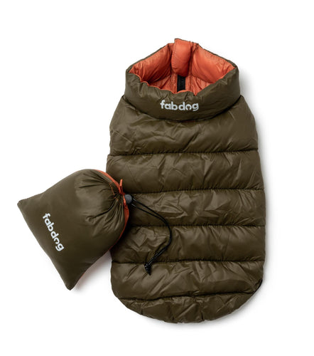 Pack n Go Reversible Orange and Olive