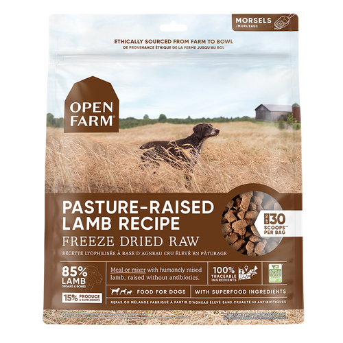 Open Farm Freeze Dried Raw Pasture raised Lamb