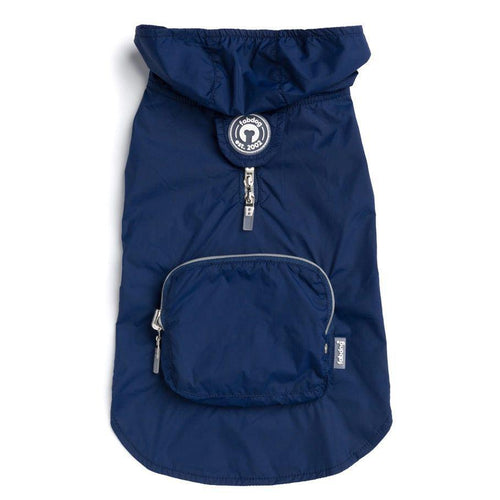 Fab dog Packaway Dog Raincoat Navy