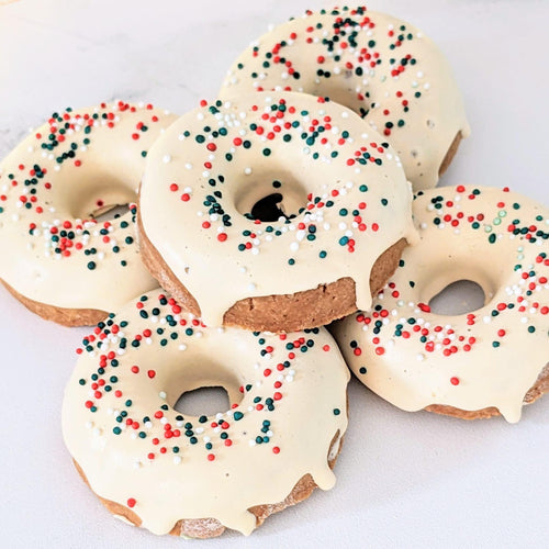 Holiday Peanut Butter Donuts