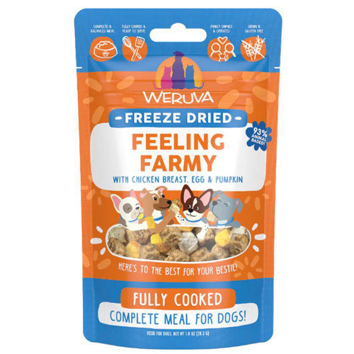 Weruva Dog Feeling Farmy Freeze Dried