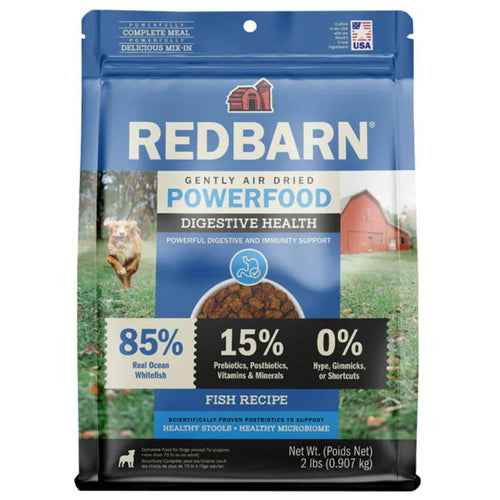 Redbarn dog air dried Digestive Health Fish Recipe