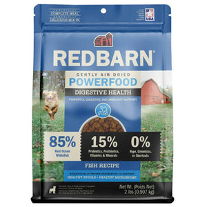 Redbarn dog air dried Digestive Health Fish Recipe