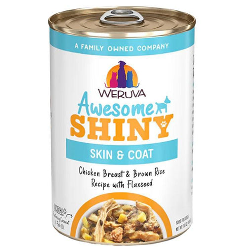 Weruva  Dog Shiny chicken with Flaxseed14oz