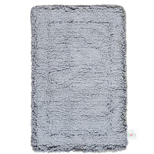 Hugglehounds dog fleece mat  gray