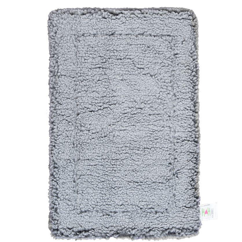 Hugglehounds dog fleece mat  gray