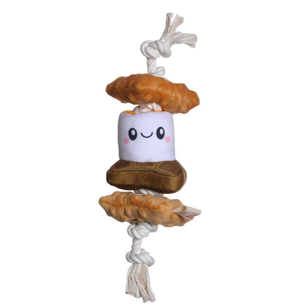 S'mores Squeaker Tug 13