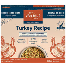 Load image into Gallery viewer, My perfect pet Turkey Reduced Carbohydrates tino's