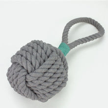 Load image into Gallery viewer, Houndstone Large Rope Dog Toy Grey
