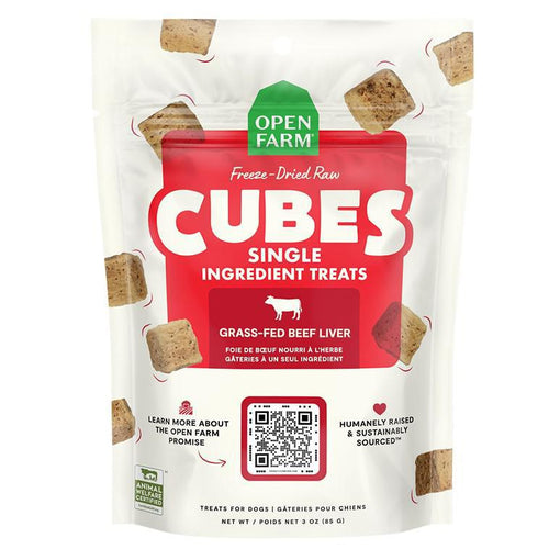 Open farm  Freeze Dried Raw treat cubes Beef Liver