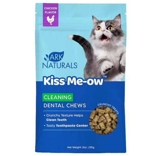 Ark Naturals cat dental chews kiss me-ow cleaning chicken