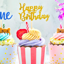 Load image into Gallery viewer, Cake Topper Happy Birthday