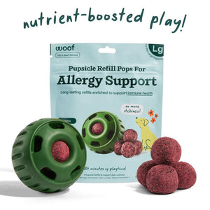 Woof Pet Pops Allergy & Immunity support