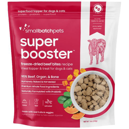 Small Batch dog cat freezedried super booster beef bites