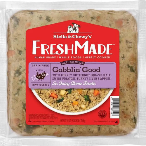 Stella & Chewy's FreshMade dog Freshmadee Gobblin' Good 16 oz