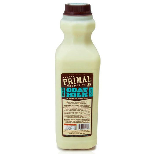 Primal frozen Raw goat milk 1QT