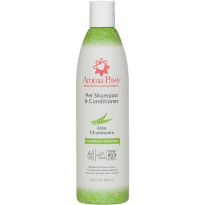 Aroma Paws HypoAllergenic sensitive aloe Shampoo 13.5oz