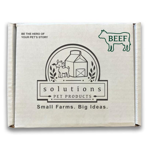 Solutions Frozen Beef Recipe 6lb patties