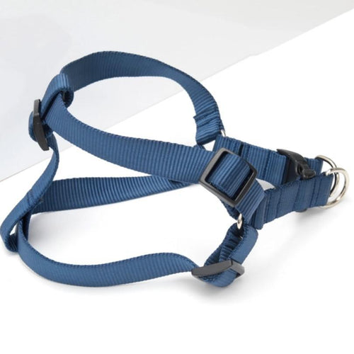 Mimi Green Nylon Webbing Harness  Navy