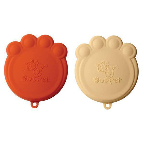 Ore Pet can scovers set of 2 Orange