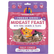 Load image into Gallery viewer, Weruva Mideast Feast with Tuna, Salmon &amp; Tilapia Freeze Dried