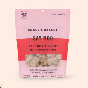 Bocce's Say Moo Biscuits 5oz