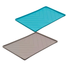 Load image into Gallery viewer, Silicone Bowl Mat with Raised Edge to Contain the Spills Medium