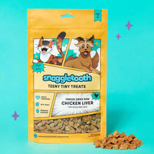 Load image into Gallery viewer, Snaggletooth Teeny Tiny Freeze Dried Raw Chicken Liver