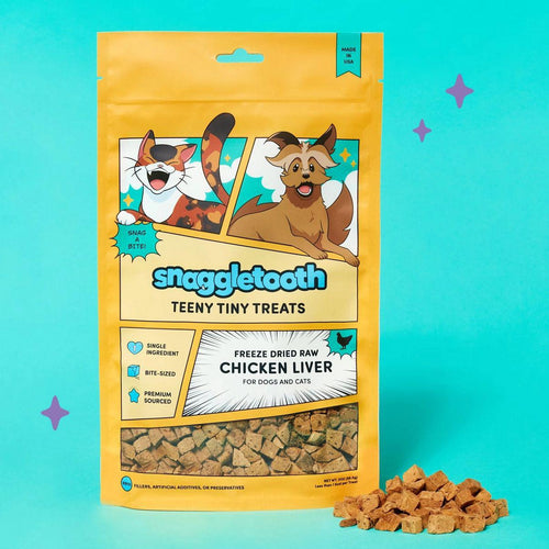 Snaggletooth Teeny Tiny Freeze Dried Raw Chicken Liver