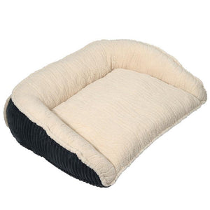 Hugglehounds Scout Perfect Bolster Bed  Steel