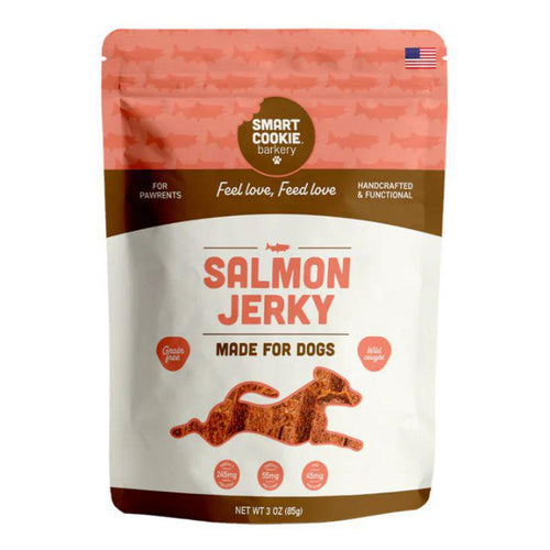 Smart Cookie Alaskan Salmon Jerky Dog Treats 3 Oz