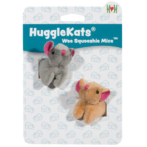 Wee Squooshie Mice Cat Toys