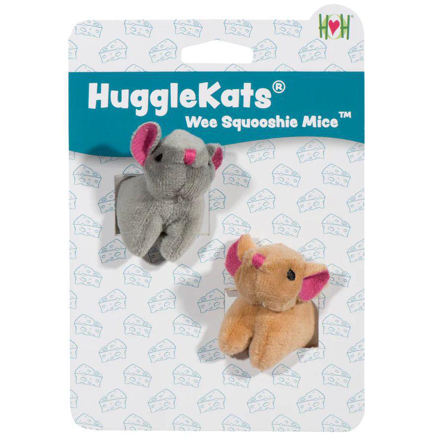 Wee Squooshie Mice Cat Toys