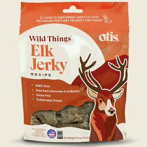 otis Elk Jerky dog treats