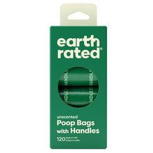 Load image into Gallery viewer, Earth Rated Poop Bags with handles Refill