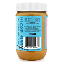 Load image into Gallery viewer, Bark Bistro beef broth BUDDY BUDDER 17oz jar