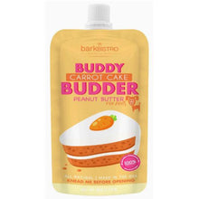 Load image into Gallery viewer, Bark Bistro Carrot Cake Buddy Budder Squeeze Pack