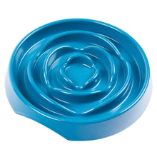 Load image into Gallery viewer, Messy Mutts Interactive Slow Feeder Blue