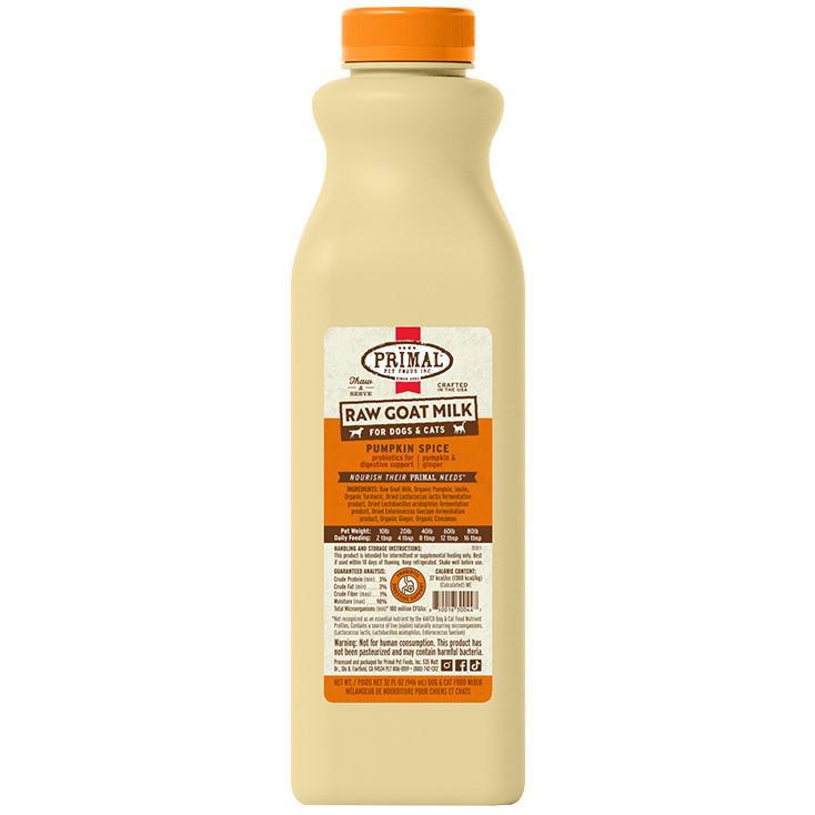 Primal DC Goat Milk Pumpkin Spice 32oz